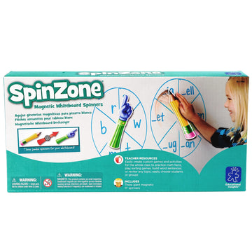 Educational Insights SpinZone Magnetic Whiteboard Spinners - Game Spinners for Classroom, DIY Game Wheel, Classroom Accessories for Dry Erase Board or
