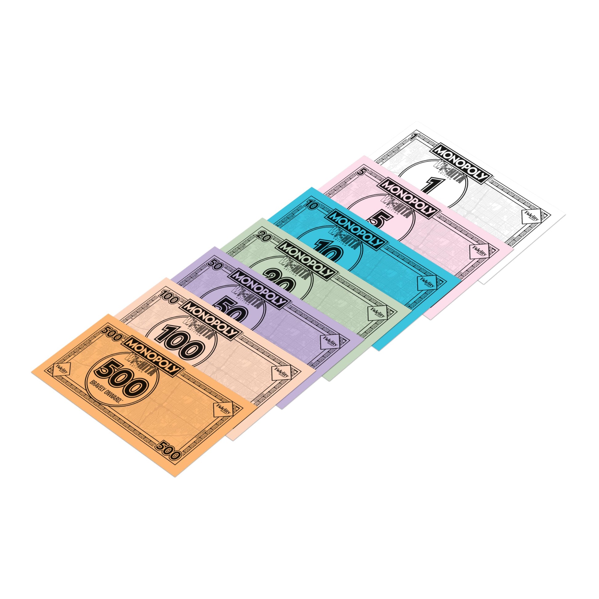 Monopoly Board Game - Wichita, KS Edition: 2-6 Players Family Board Games for Kids and Adults, Board Games for Kids 8 and Up, Great for Game Night