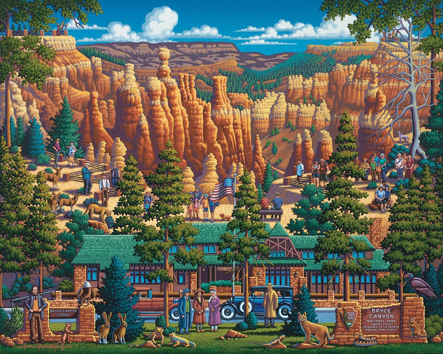 Dowdle Jigsaw Puzzle - Bryce Canyon National Park - 500 Piece