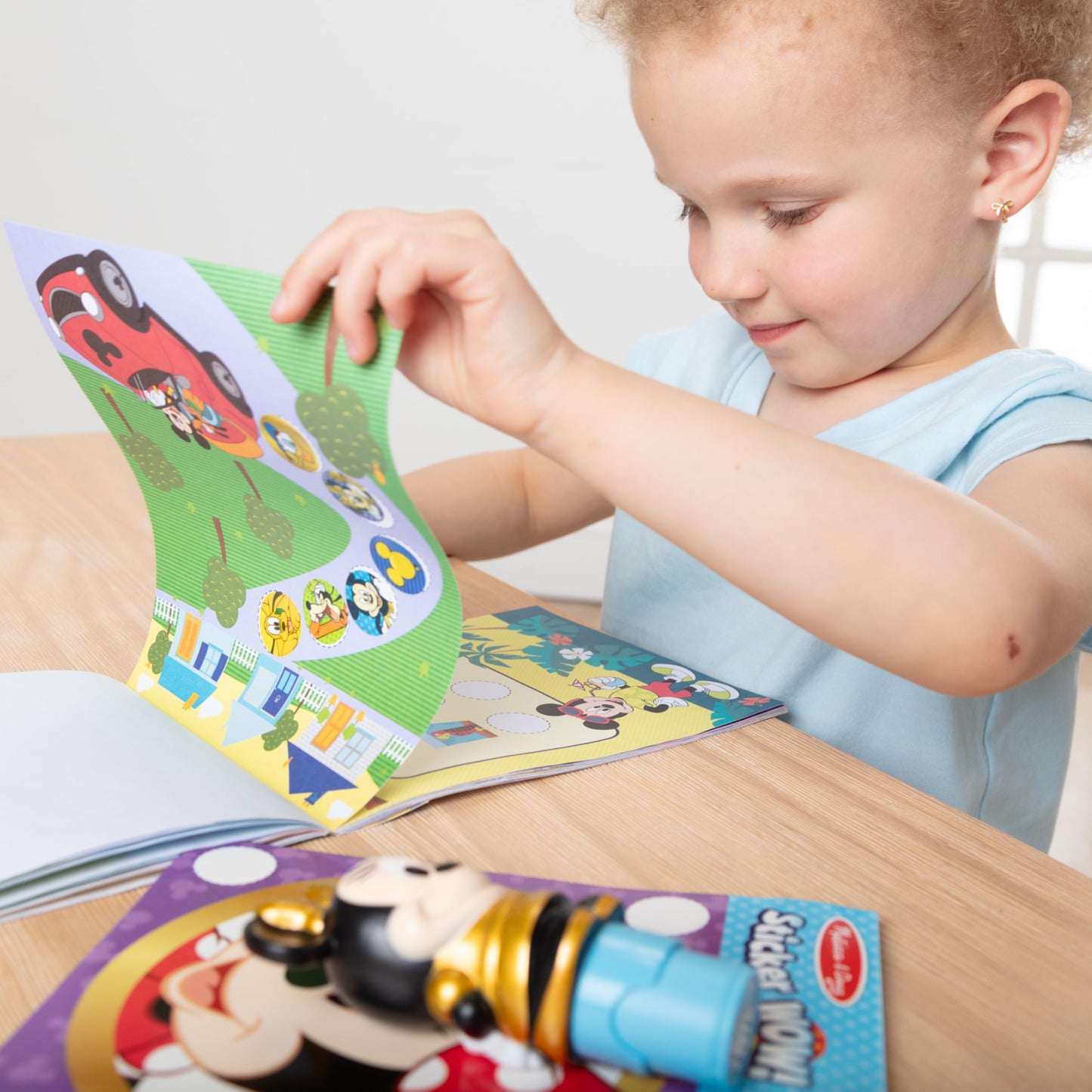 Melissa & Doug Sticker Wow! Disney Mickey & Minnie 2-Pack Stamper Set