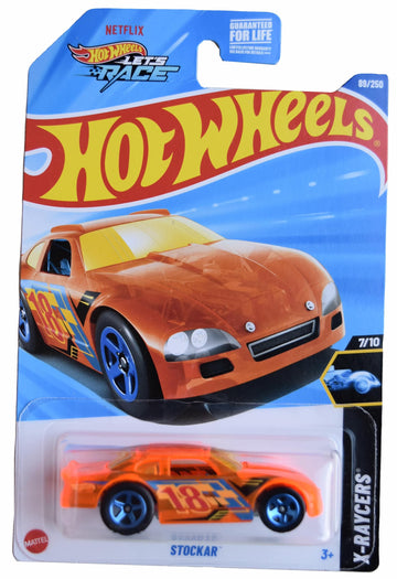 Hot Wheels Stockar, X-Raycers 7/10 [Orange] 89/250