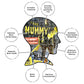 AQUARIUS Hammer - The Mummy 500 Piece Jigsaw Puzzle
