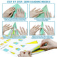 Elfew 48 Sheet Paper Airplane Kit for Kids Ages 6-8,8-12, Origami Paper Plane Kits for Boys, Crafts for Kids Activities, Origami Book, Airplane Toys