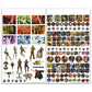 Star Wars Stickers - 4 Sheets, 295+ Classic Star Wars Trilogy Decorative Reward Stickers Plus Bookmark Featuring Darth Maul, Darth Vader, Yoda, More