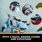 LEGO Icons Vespa 125 Model Building Kit - Vintage Italian Scooter DIY Craft Kit for Adults, Ages 18+ - Gift for Birthdays - Includes Kickstand