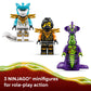 LEGO NINJAGO Cole’s Mission Mech & Dragon Zane Building Toy for Boys, Girls & Kids, Ages 7+ - Poseable Mech W/Cole, Acid Monster, & Zane Minifigures