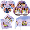 KATSEYE Birthday Decorations, 20 Plates, 20 Napkins and 1 Tablecover for Girls Fans KATSEYE Party Supplies