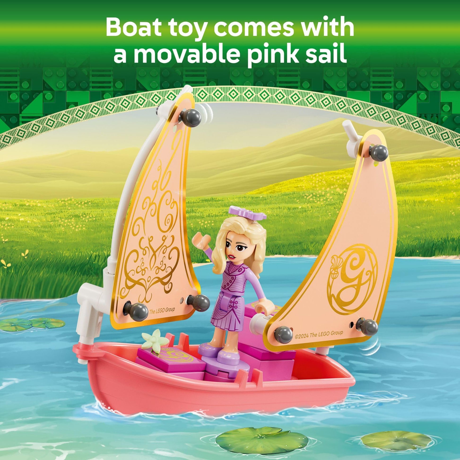 LEGO Wicked Glinda, Elphaba & Nessarose at Shiz University Building Toys - Gifts for Birthdays - Wicked Toys for Kids, Girls & Boys, Age 7+ - 75681