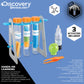 Discovery #MINDBLOWN 14-Piece Test Tubes DIY Science Kit with 3 Educational Experiments, Educational STEM Activity Set, Fun Learning Toy for Real