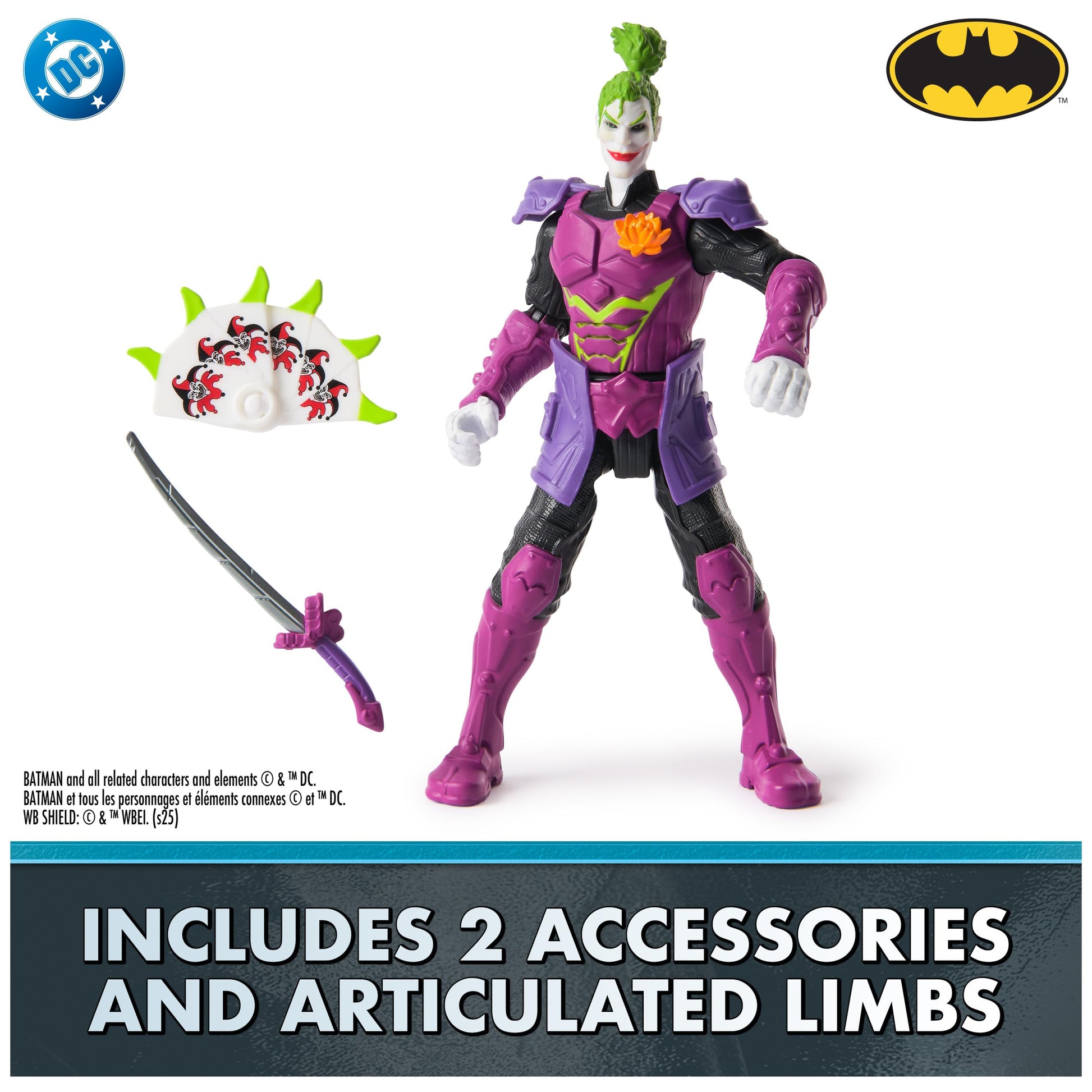 DC Comics Battle Clash The Joker Action Figure, 6-Inch