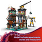 LEGO NINJAGO City Workshops Building Toy - Ninja Set for Boys & Girls, Ages 14+ - Gift for Teens - Includes 10 Minifigures and a Mech - for Play and