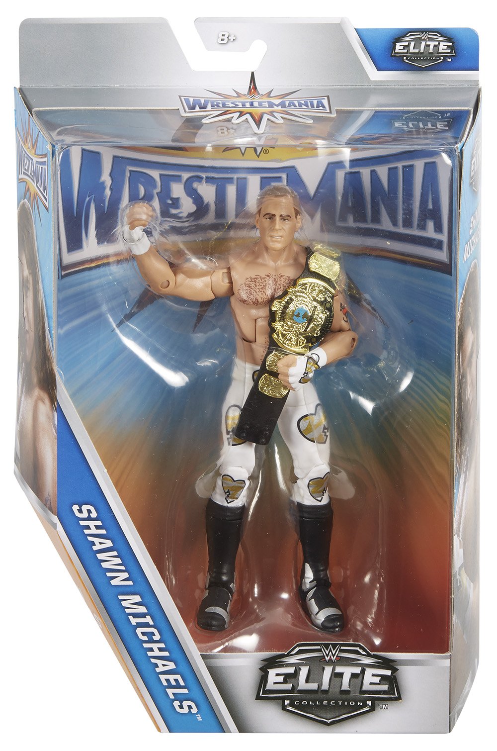 WWE Wrestlemania Elite Shawn Michaels Wrestlemania 12 Action Figure