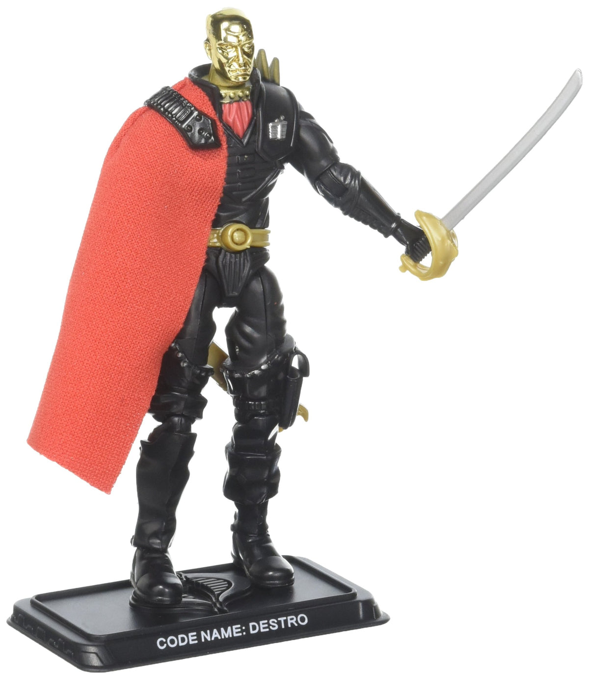 G.I. JOE Hasbro 25th Anniversary 3 3/4" Wave 5 Action Figure Iron Grenadier Leader Destro
