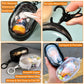 4pcs Clear Figure Display Bag with Keychain Pompom Ball Portable Mini Doll Pouch Carrying Case Blind Box Figures Display Case for Collectibles Zipper