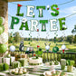 Golf Birthday Decorations - Golf Birthday Banner and 6 Hanging Swirls