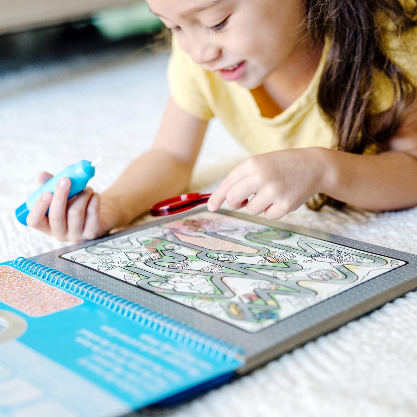 Melissa & Doug On the Go Water Wow! Reusable Water-Reveal Deluxe Activity Pad - Around Town