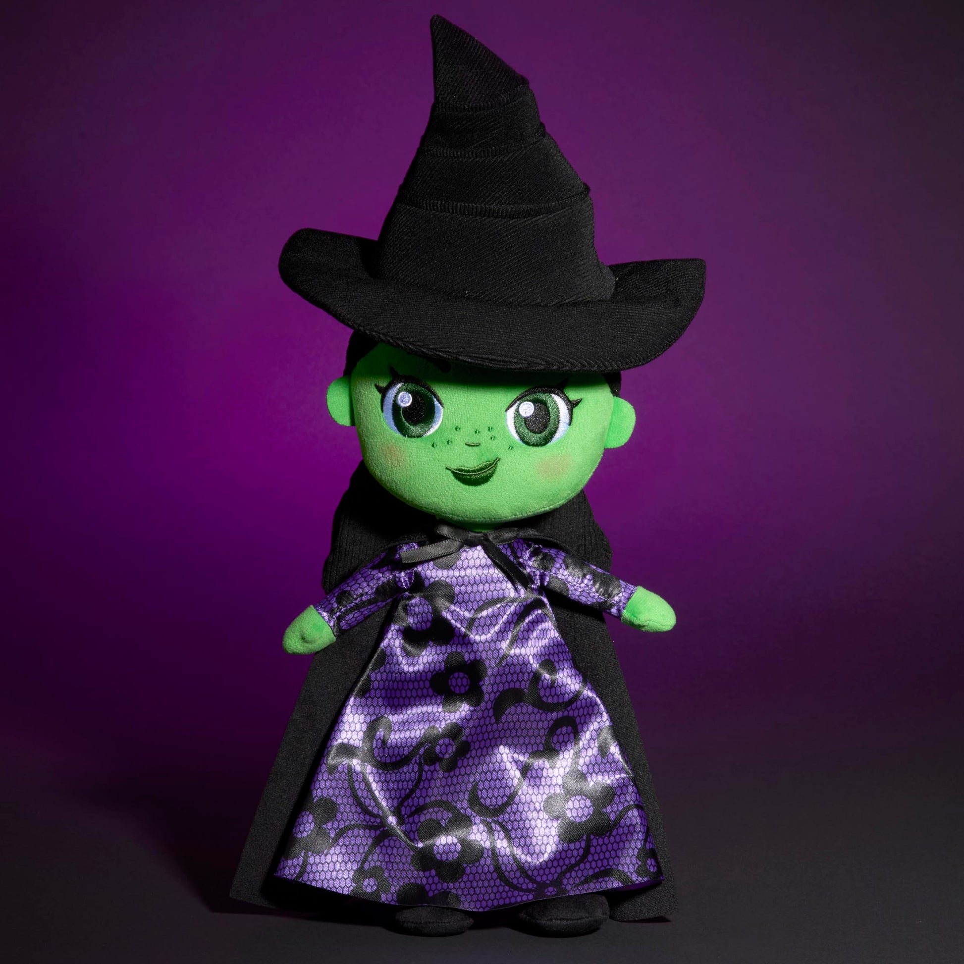 WICKED Universal Small 14-inch Plush Elphaba Doll, Amazon Exclusive