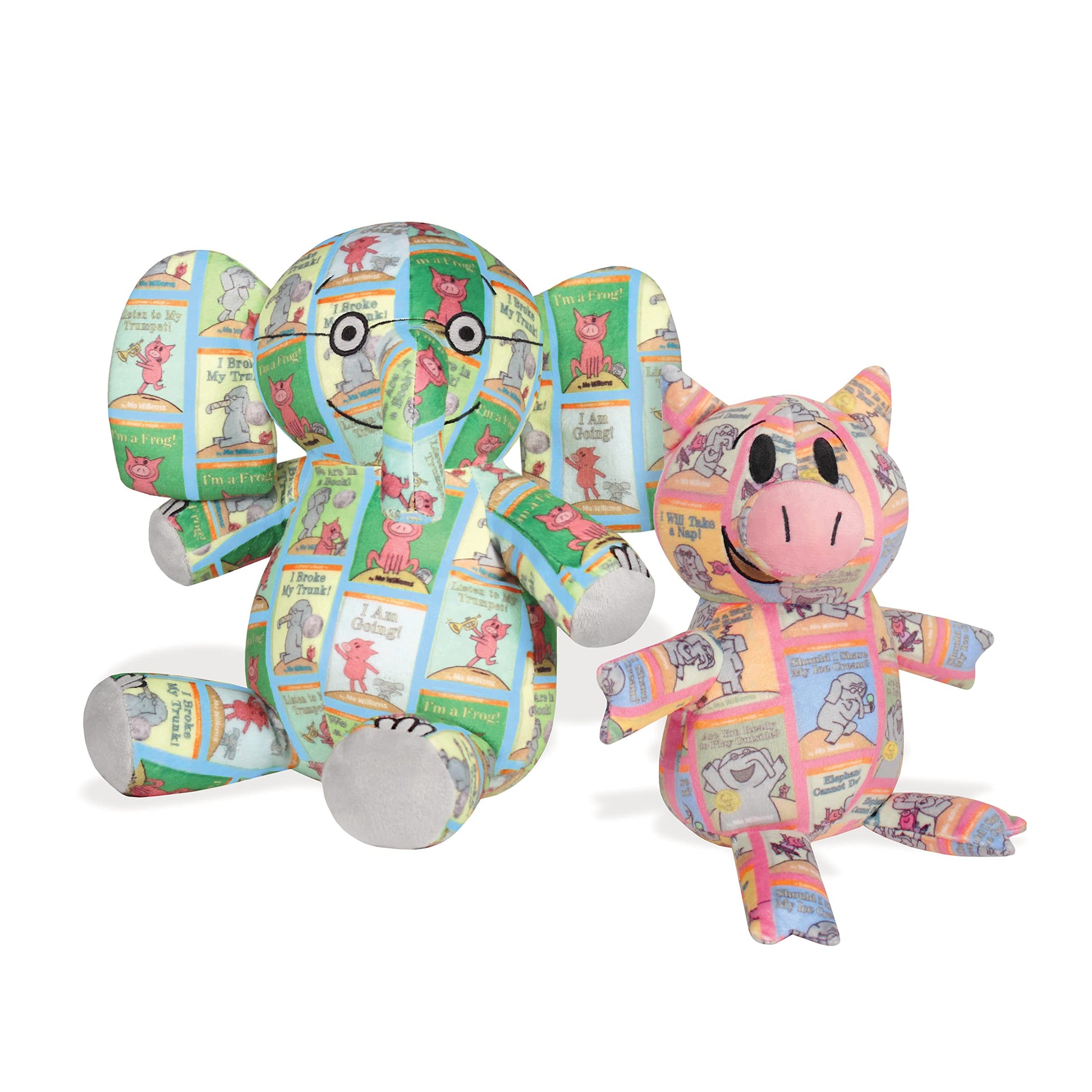 YOTTOY Mo Willems Collection | Piggie Anniversary Soft Stuffed Animal Plush Toy -7.5”