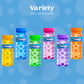 JOYIN Bubble Bottles 6 PCS (4oz Solution), Bubbles for Toddlers, Blow Bubbles Solution Wand Bulk for Party Favors for Kids, Toddler Summer Outdoor
