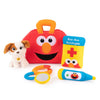 GUND Sesame Street Elmo Tango Checkup 5 Pc. Sensory Plush Toy Baby Playset
