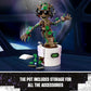 LEGO Marvel Dancing Groot, Guardians of the Galaxy Toy, Buildable Birthday Gift, Marvel Toy, Super Hero Hand-Operated Interactive Playset, Marvel Gift