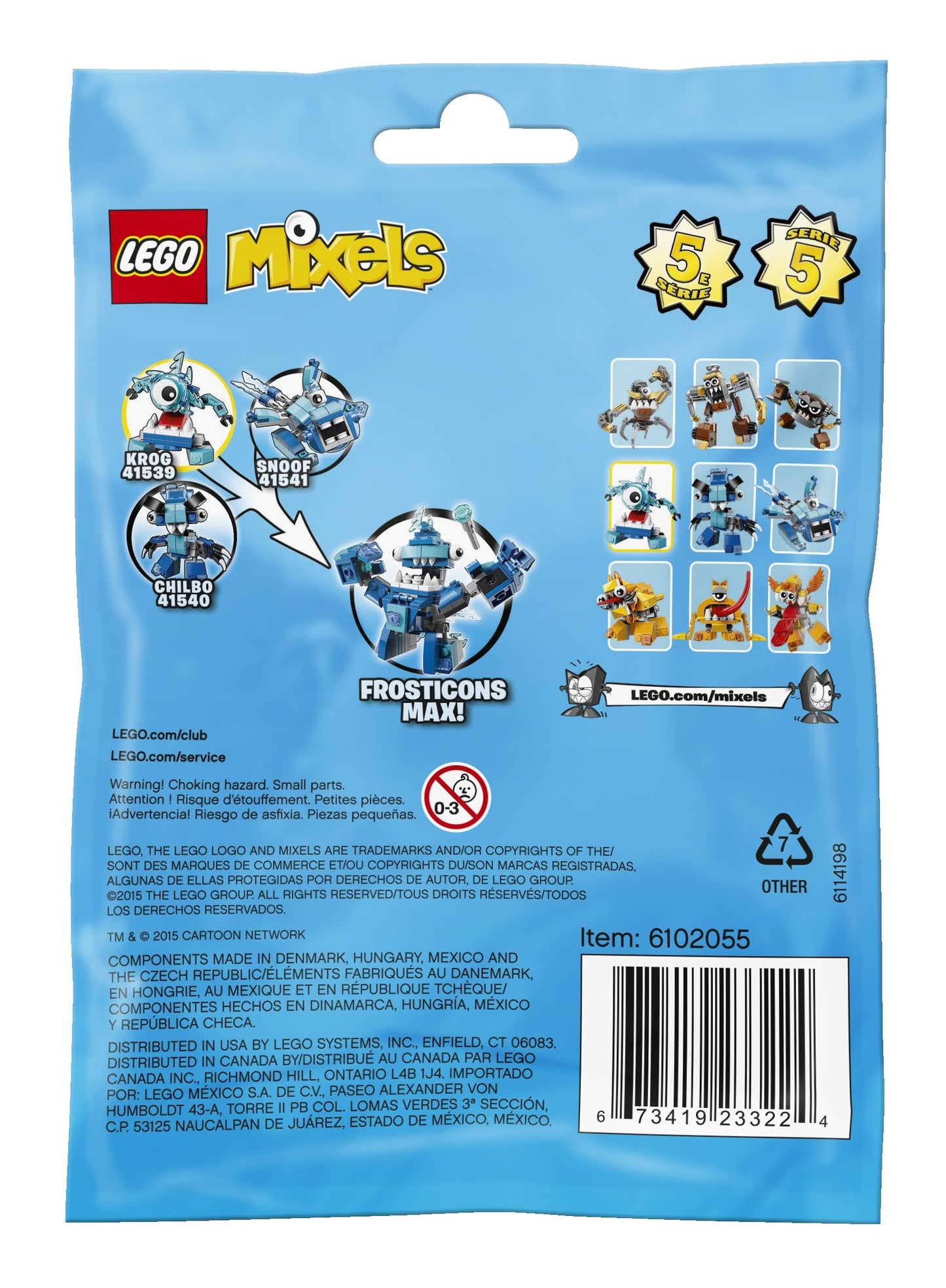 LEGO Mixels Krog Building Kit (41539)