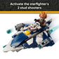 LEGO Star Wars Plo Koon’s Jedi Starfighter Microfighter Kids Toy - Building Toy for Pretend Play - Clone Wars Playset and Room Decor for Boys