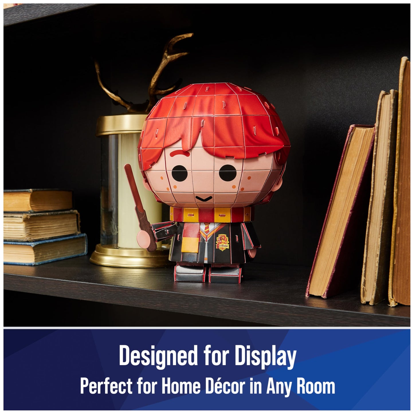 4D Build Harry Potter Ron Weasley Figure 3D Puzzle Model Kit for Adults