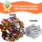 Halloween Crafts for Kids 12 Sets, DIY Wreaths Halloween Activities for Toddlers, Bulk Foam Stickers, Trick or Treat Gift Party Favors for Girls or
