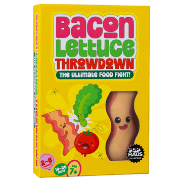 PopHaus Collective Bacon Lettuce Throwdown Fast-Paced Card Game, Ages 7+, 2-6 Players