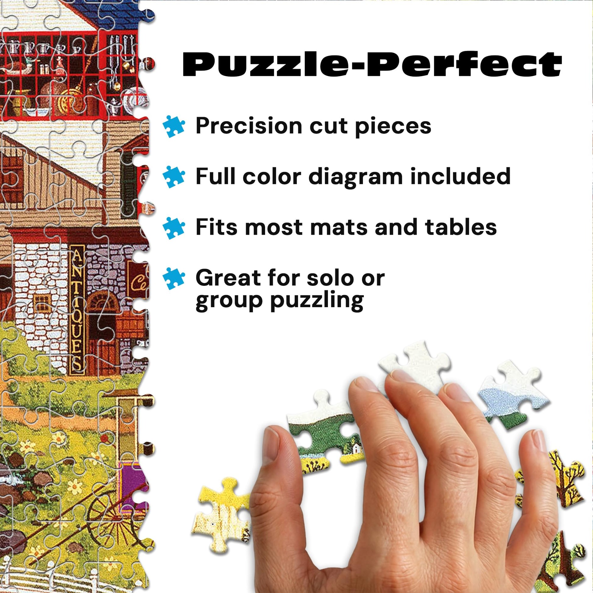 Buffalo Games - Charles Wysocki Rainbow's End - 1000 Piece Jigsaw Puzzle