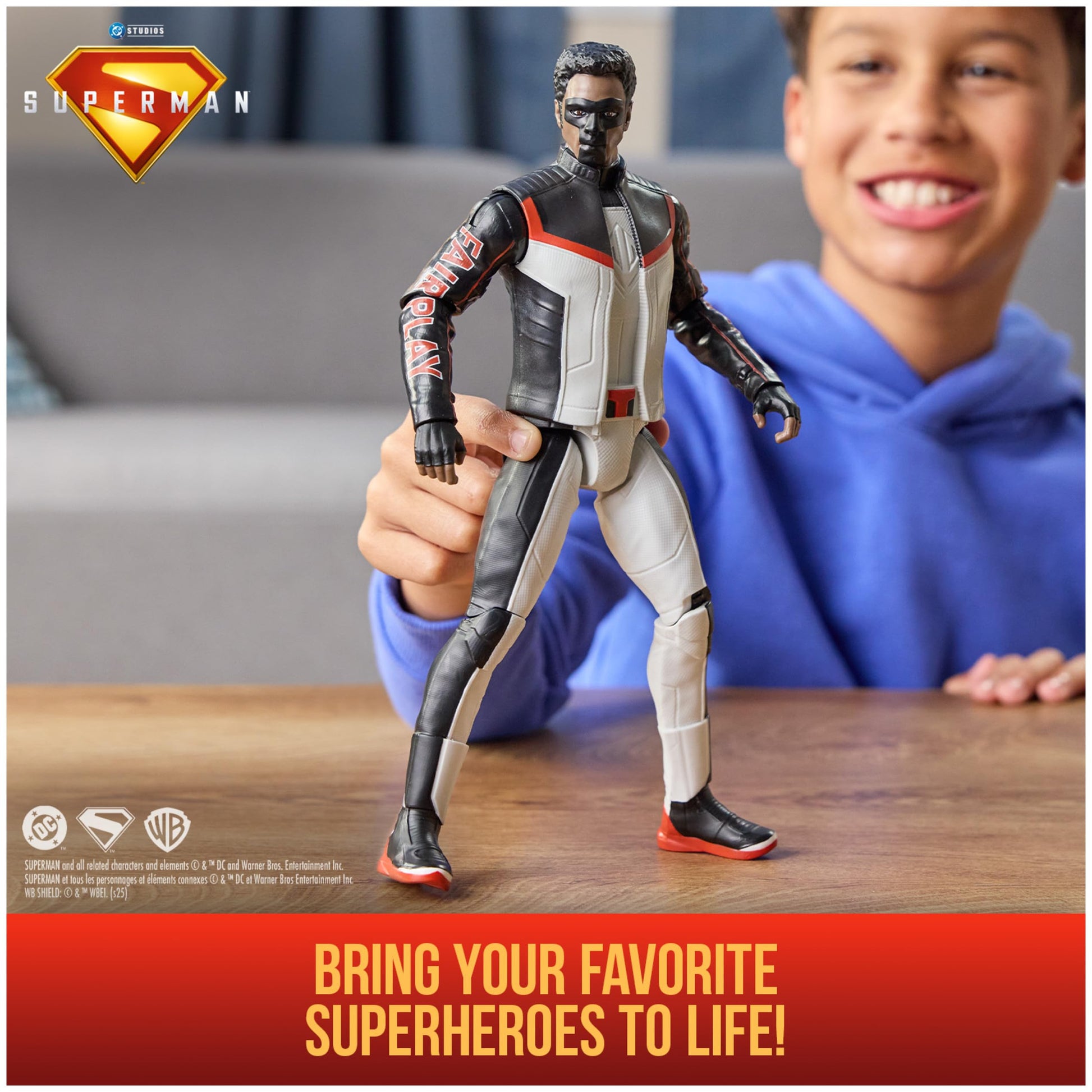 DC Comics Superman Mr Terrific Action Figure, 12-Inch