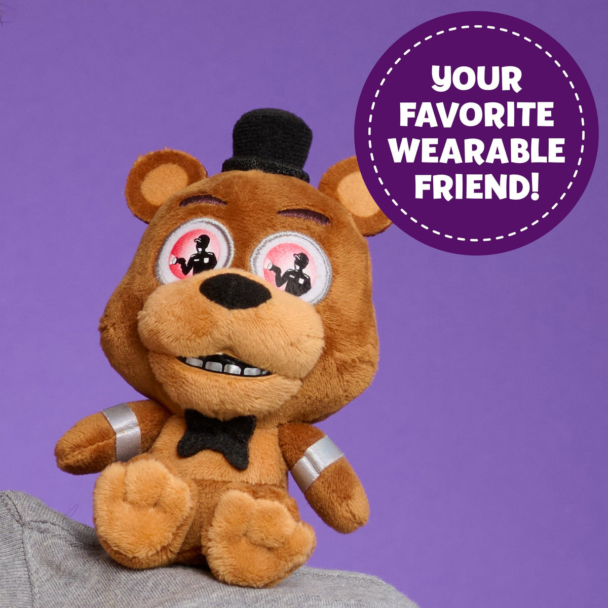 Perch’d Tiny Nightmares Freddy Shoulder Plush Magnetic Shoulder Pal