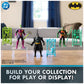 DC Comics, Batman Ninja Strike 6" 3-Pack Battle Set Action Figures with Pop-Out Ninja Accessories, Super Hero Kids Toys for Boys and Girls Ages 3 & Up