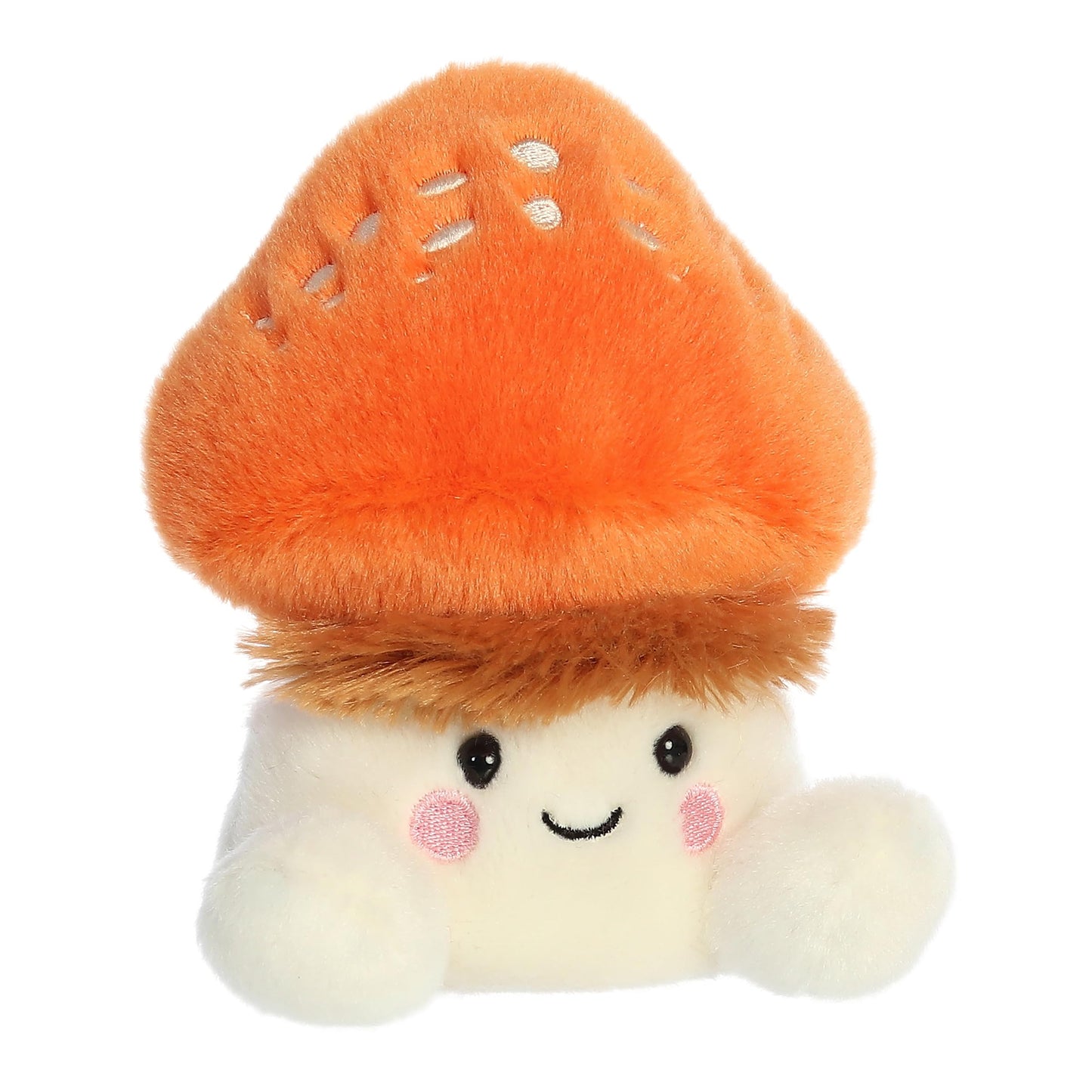 Aurora® Adorable Palm Pals™ Fabian Fluffy Mushroom™ Stuffed Animal - Fun Collectible Plush for Kids and Adult Collectors - Perfect for Decorating
