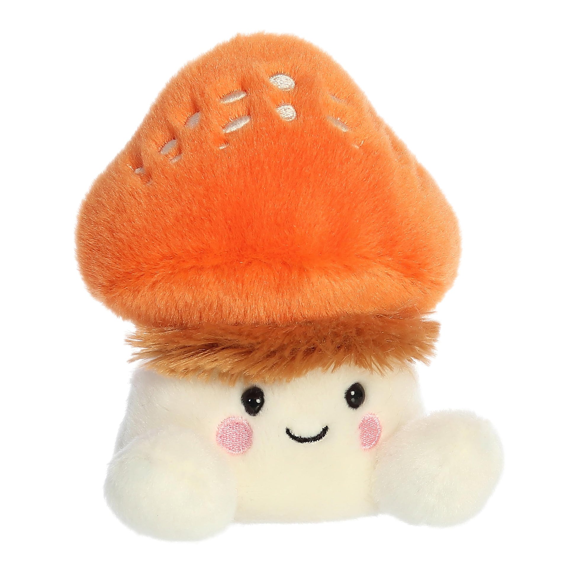 Aurora® Adorable Palm Pals™ Fabian Fluffy Mushroom™ Stuffed Animal - Fun Collectible Plush for Kids and Adult Collectors - Perfect for Decorating