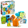 LEGO DUPLO Town Recycling Truck 10987 Building Toy Set, Learn Through Play with This STEM Creative Birthday Gift for Toddlers, Boys, Girls Ages 2+