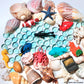 Safari Ltd. Coral Reef Toob - 11 Marine Life Figurines - Scuba Diver, Fish, Treasure, and More - Educational Toy Set for Boys, Girls, and Kids Ages 3+