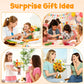 Zeadylaris 500 Pcs Thick Pipe Cleaners Craft Kit for Beginners - 5 Colors Chenille Stems for DIY Flowers & Crafts, with Glue Guns, Floral Wires