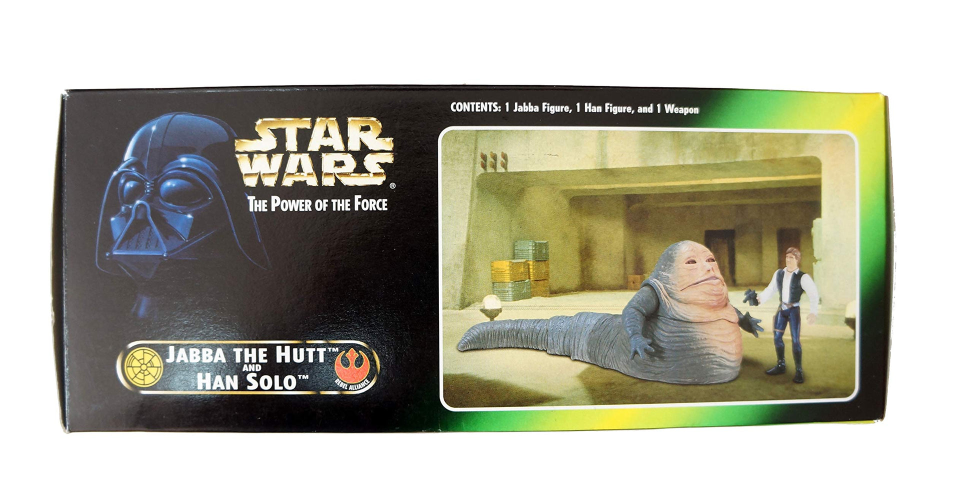 Star Wars Power of The Force Collectors Trilogy Edition Jabba The Hut & Exclusive Hans Solo Boxed Set