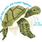 TigerHart Turquoise The Green Sea Turtle - 10 Inch Stuffed Animal Plush