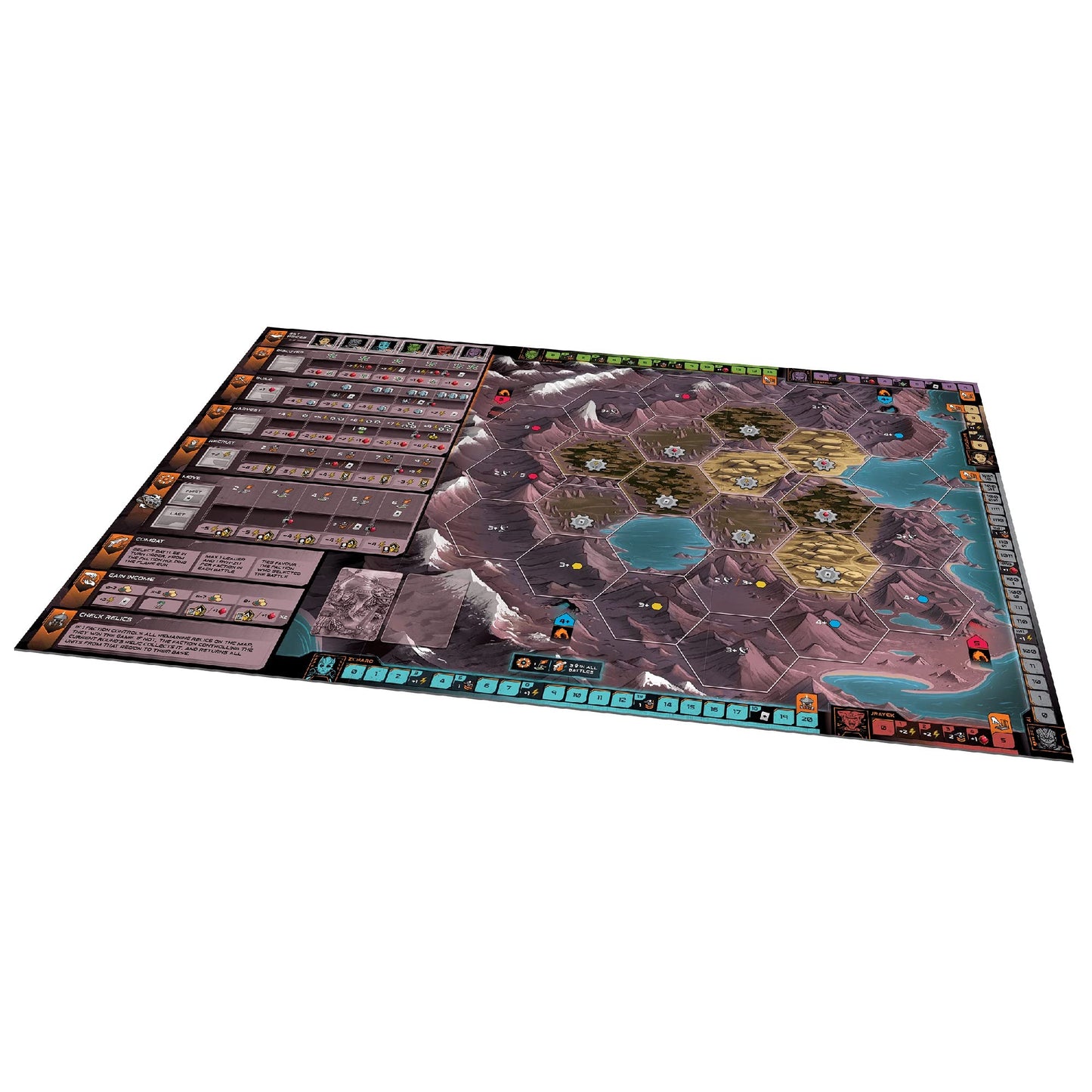 Renegade Game Studios Circadians: Chaos Order Asymmetric Strategy Board Game, 2-5 Players