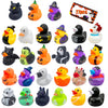 27 Pcs Halloween Party Favors Rubber Ducks,Baby Showers Accessories Bath Toys for Kids Halloween Decorations Trick or Treat Supplies Goodie Bag