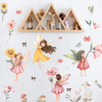 Fairy Flower Wall Decal