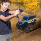 NKOK RC Ford Bronco Raptor Monster Truck; Rear Wheel Drive for Drifting Mastery; Bouncy and Grippy Tires