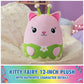 Gabby’s Dollhouse Official Kitty Fairy 12" Squishy Plush Toy for Ages 1+