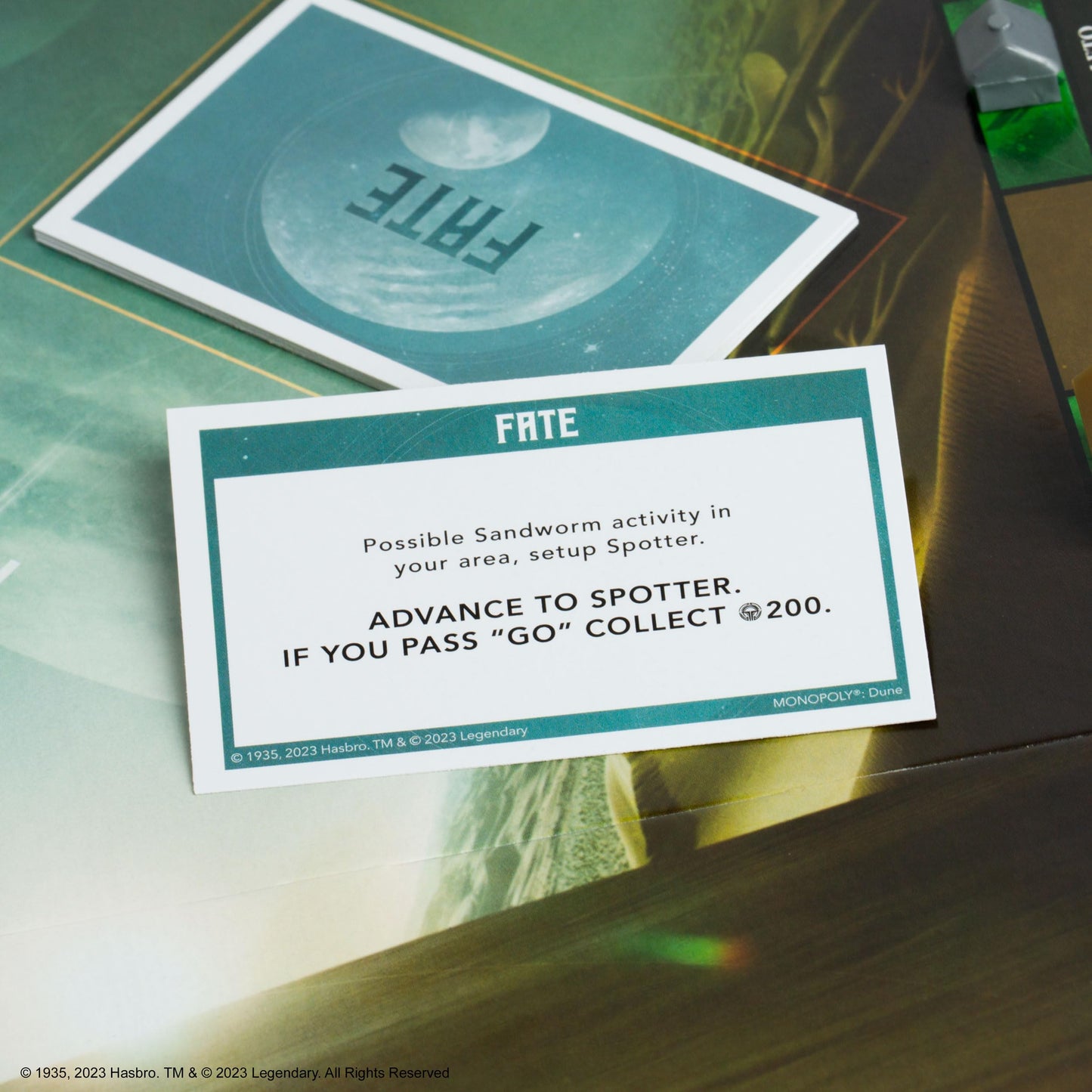 Monopoly: Dune | Play as The Ducal Ring, Crysknife, Gom Jabbar & More |Officially Licensed Collectible Game Based on The Movie Dune