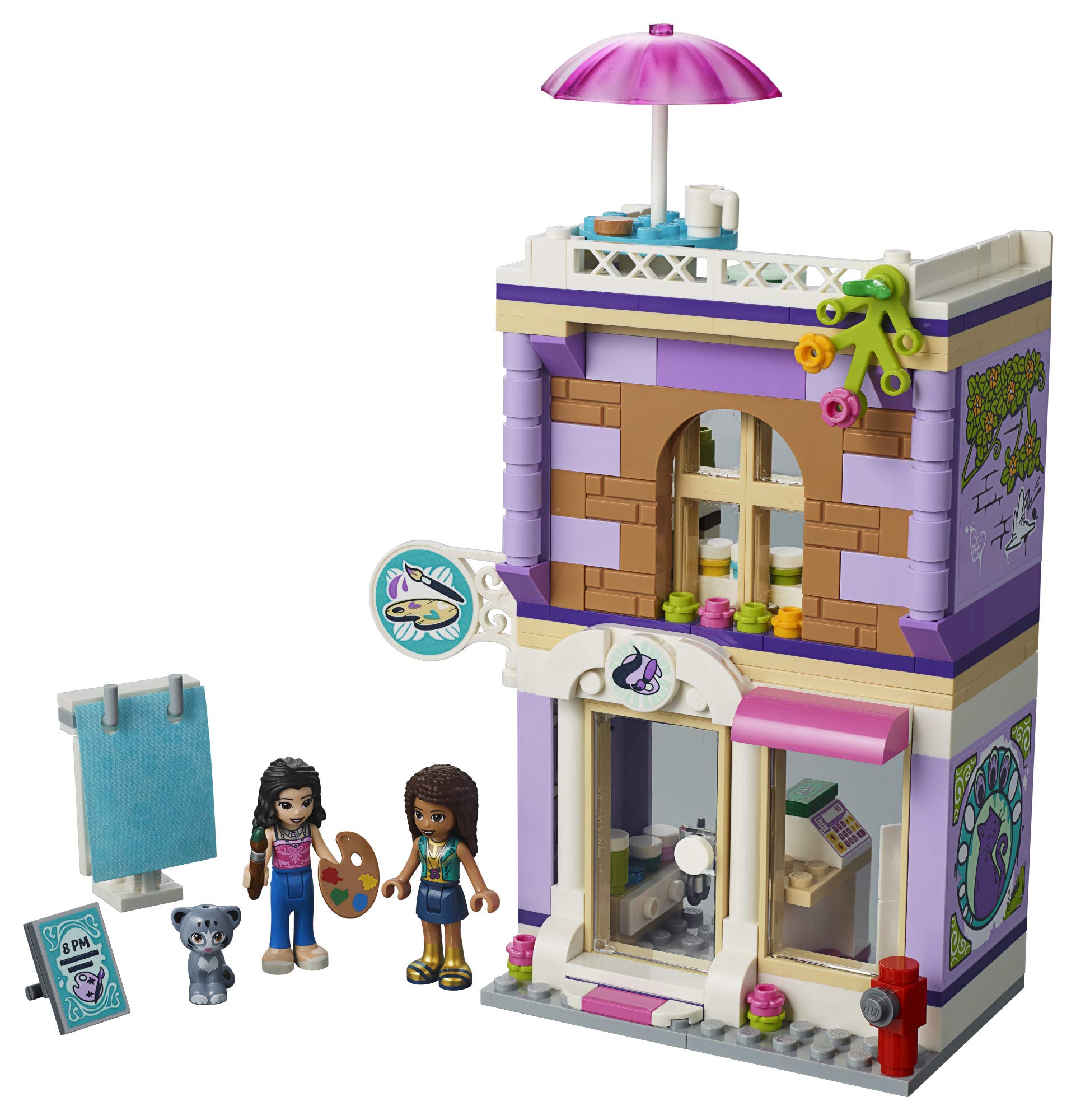 LEGO Friends Emma’s Art Studio 41365 Building Kit (235 Pieces)