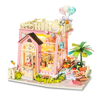 Hands Craft DIY Miniature House Kit: Holiday Party Time, Complete Crafting Kit (DG153)