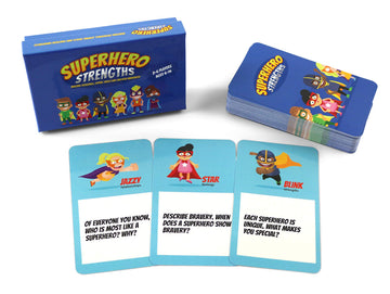 Superhero Strengths: Building Resilience, Coping Skills, and Emotion Awareness Card Game